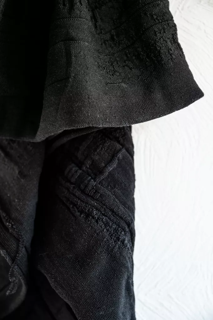 Plaid Wabi Sabi - Schwarze Version